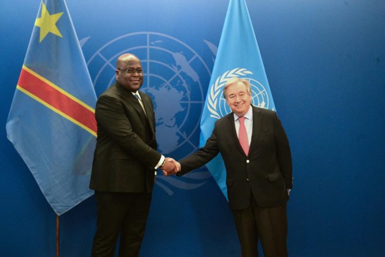 Après sa déclaration « stupéfiante » sur le M23, Antonio Guterres échange avec Félix Tshisekedi sur la situation sécuritaire à l’Est de la RDC