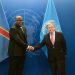 Après sa déclaration « stupéfiante » sur le M23, Antonio Guterres échange avec Félix Tshisekedi sur la situation sécuritaire à l&rsquo;Est de la RDC