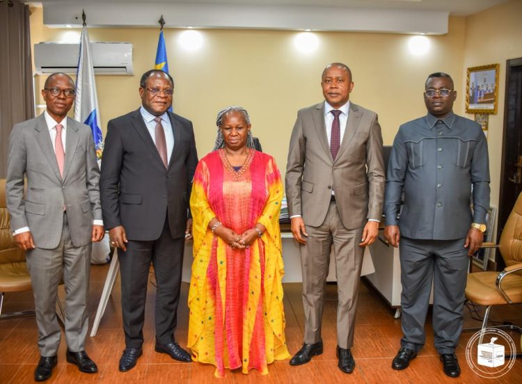 CENI-MONUSCO: Tête-à-tête Denis Kadima et Bintou Keita sur la synergie de communication publique