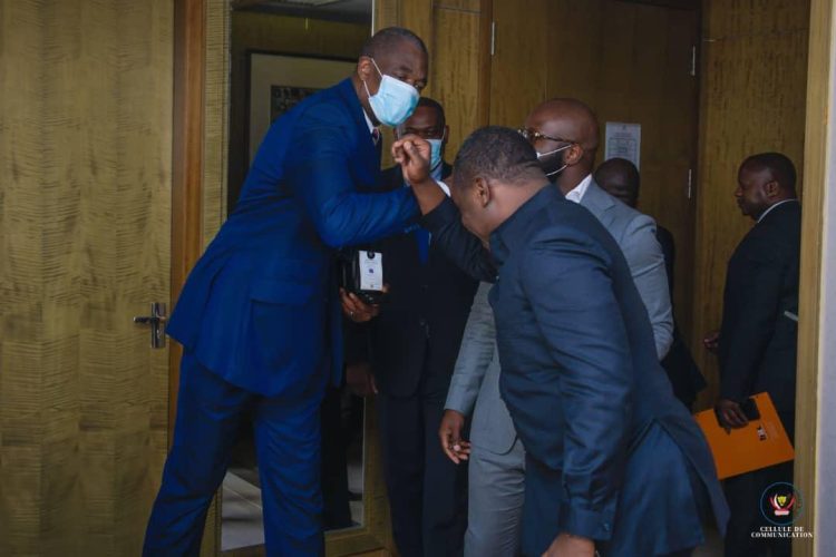 RDC : Le ministre de l’Aménagement du Territoire Guy Loando Mboyo apporte son soutien à Mutombo Dikembe