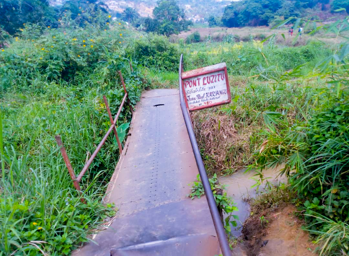 Kinshasa/Mont-Ngafula: La population exige la réhabilitation du pont Luzitu qui sépare les quartiers Mama Yemo et Kindele