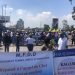Guerre dans l’Est de la RDC : la Synergie confession religieuses organisations de la société civile débutent la marche devant le palais du peuple