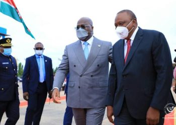 Situation sécuritaire dans l’Est de la RDC : Uhuru Kenyatta échange avec Modeste Bahati et Christophe Mboso