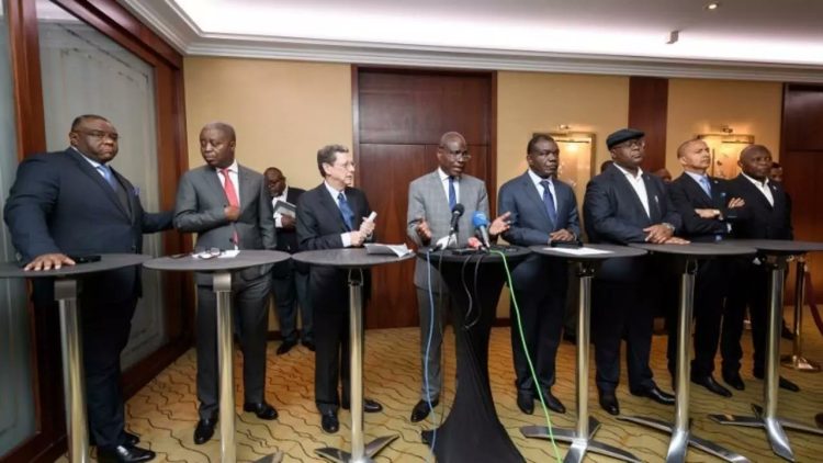 CE JOUR-LA… 11 novembre 2018, sept principaux leaders de l’opposition congolaise choisissent Martin Fayulu comme candidat unique à l’élection présidentielle de décembre 2018