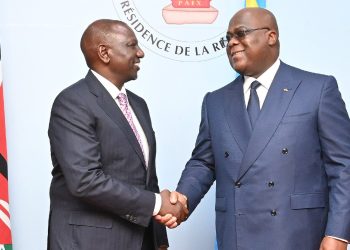 RDC : Félix Tshisekedi échange avec son homologue kenyane William Ruto