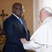 Visite papale en RDC : Adam Bombole tire sur le régime Tshisekedi