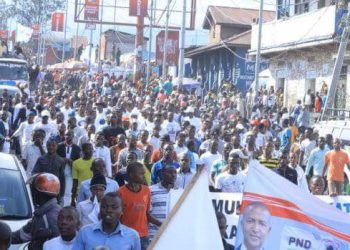 Lubumbashi : Le parti de Katumbi marche contre les propos de Budimbu