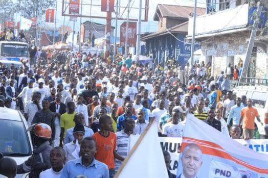 Lubumbashi : Le parti de Katumbi marche contre les propos de Budimbu