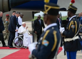 Visite pape RDC : « Nous ne pouvons pas nous habituer au sang qui coule dans ce pays », pape François à Kinshasa