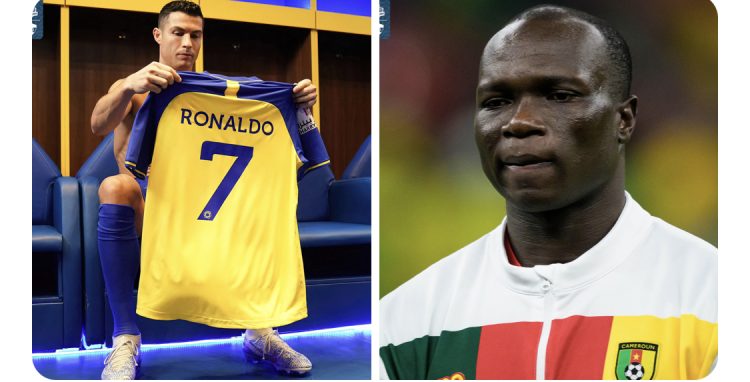 Foot : Vincent Aboubakar quitte Al-Nassr et laisse sa place à Christiano Ronaldo