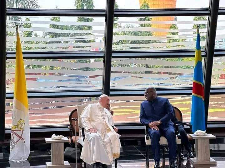 RDC: Le Pape François quitte la RDC après 4 jours de visite apostolique et s’envole pour Juba