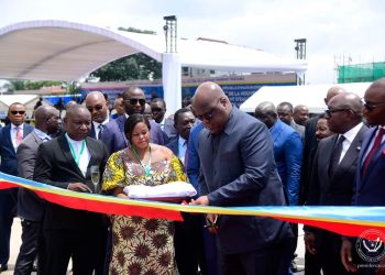 RDC: Félix Tshisekedi procède à l&rsquo;inauguration de l&rsquo;usine de la regideso à Kinshasa