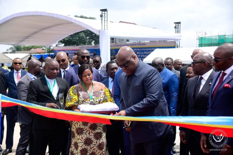 RDC: Félix Tshisekedi procède à l’inauguration de l’usine de la regideso à Kinshasa