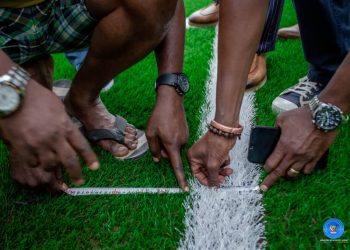 Stade des martyrs : un inspecteur pelouse FIFA est à Kinshasa !