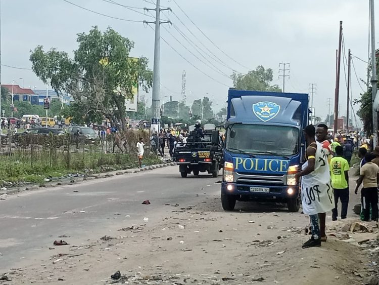 Kinshasa : La police étouffe la marche du parti de Jean Marc Kabund