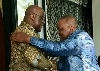 Situation sécuritaire dans l’est : A Kinshasa, Uhuru Kenyatta échange avec Félix Tshisekedi