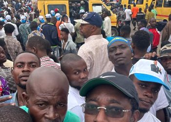 Kinshasa – Marche de l’opposition : Rassemblement des militants au Rond-point  Ngaba ( situation à 10h  )