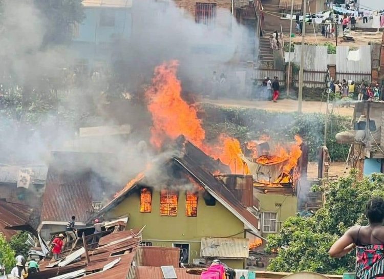 Sud-Kivu : 4 personnes d’une même famille meurent dans un incendie