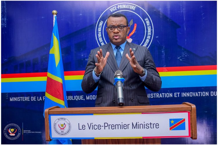 RDC/Fonction Publique : JP Lihau suspend 2 Secrétaires Généraux pour affectation frauduleuse des nouvelles unités
