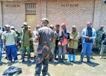 Nord-Kivu : Les FARDC présentent 59 combattants EPLC arrêtés après la tension à Kibumba face au M23