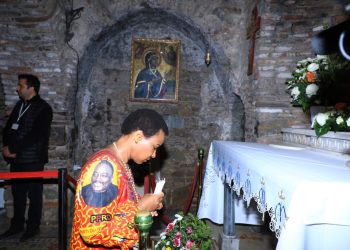Turquie : olive Lembe Kabila visite la maison de la Vierge marie !