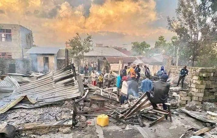 Bukavu: Un incendie fait 4 morts dans une même famille