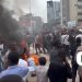 Sit-in de l’opposition : Pneus brûlés sur le boulevard par les manifestants