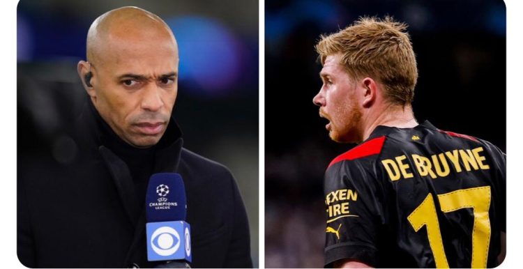 Foot : Pour Thierry Henry , Kevin De Bruyne est le joueur le plus intelligent au monde !