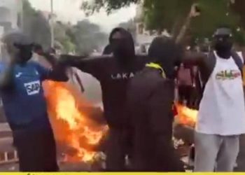 Lubumbashi : Les militants de l’ensemble pour la République marchent pour la libération de Salomon Kalonda