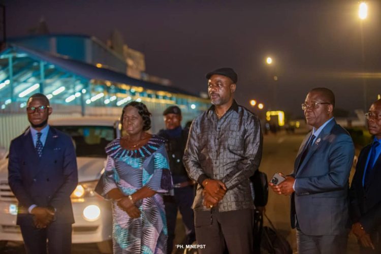 EPST : Le ministre Tony Mwaba est arrivé à Lubumbashi !