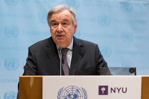 RDC | Antonio Guterres, secrétaire général de l’ONU décrit la détérioration de la situation sécuritaire et humanitaire !