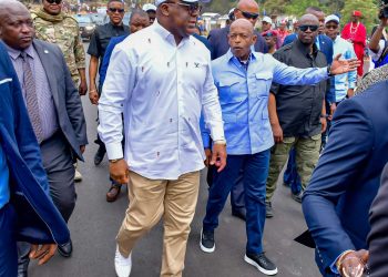Kinshasa | Félix Tshisekedi a inauguré la route Kimwenza !