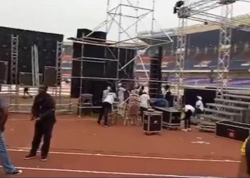 Félix Wazekwa Stade des Martyrs Wazekwa | installation matériel / Ouverture des portes 13h !