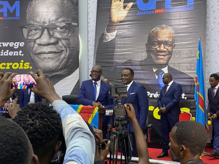 Présidentielle 2023 | le candidat président Dénis Mukwege nomme un directeur de la campagne !