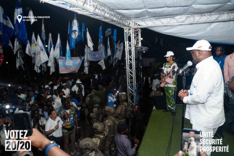 Campagne électorale | Ce dimanche à Mbandaka, Félix Tshisekedi n’a pas épargné Moïse Katumbi !