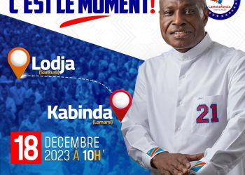 Campagne électorale | Voici le programme de Martin Fayulu pour ce lundi 18 Décembre !