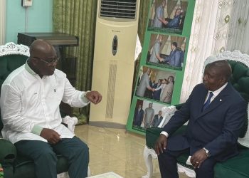 Campagne électorale | Félix Tshisekedi a reçu la bénédiction de Simon Kimbangu Kiangani à Nkamba !