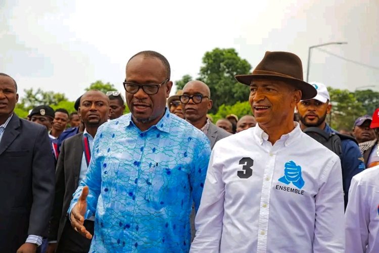 Campagne électorale | Delly Sesanga dénonce le peu d’engagement du Regi en place qui proclame l’arrivée de Tshisekedi le même jour avec Katumbi à Kananga !