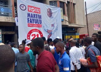 Campagne électorale | la police bloque les équipes de campagne de Martin Fayulu au niveau de MIKONDO !