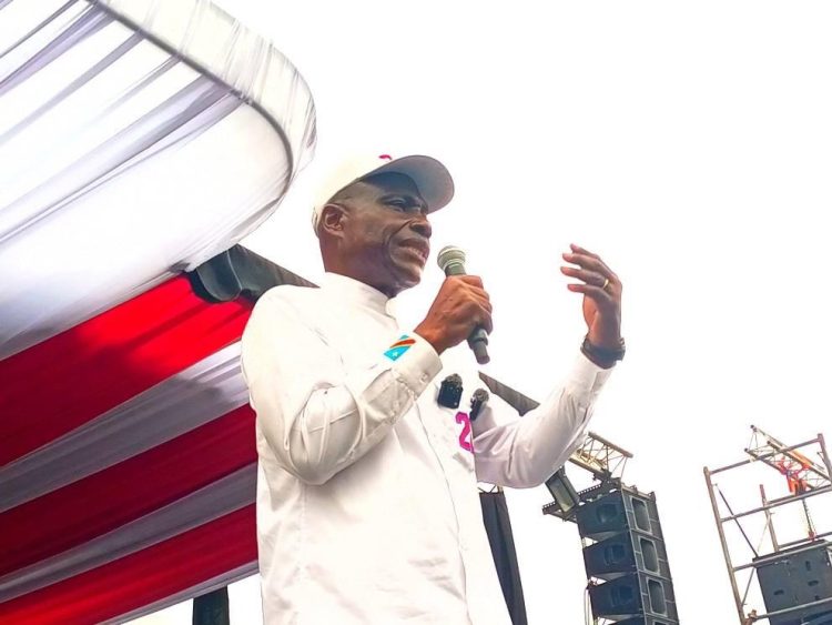 Martin Fayulu à sainte Thérèse « Soki bo voter nga te bo voter mwana mboka » ces sont des mensonges créés par nos détracteurs »
