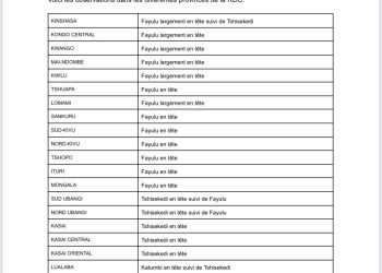 URGENT | Voici les premières tendances des élections en RDC du 20 décembre pour le clan FAYULU