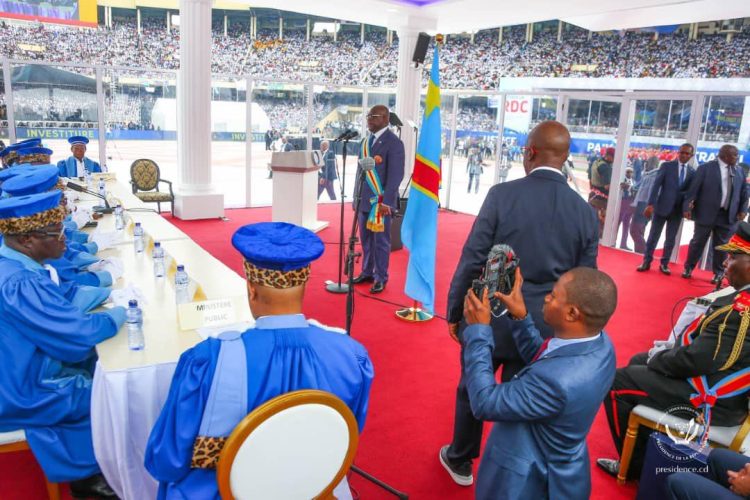 RDC | «Je m’engage à user de tout ce qui est en mon pouvoir pour que les erreurs du passé ne se reproduisent plus et pour que les actions nécessaires à l’avancement de notre pays soient promptement prises » Félix Tshisekedi après son investiture
