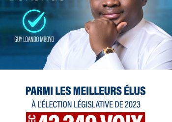 Élections législatives 2023 | Me Guy Loando Mboyo dans le top 5 des mieux élus de la RDC !