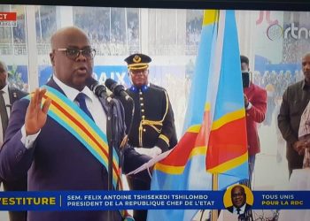 RDC: Félix Tshisekedi a prêté officiellement son serment devant la cour constitutionnelle au Stade des Martyrs !