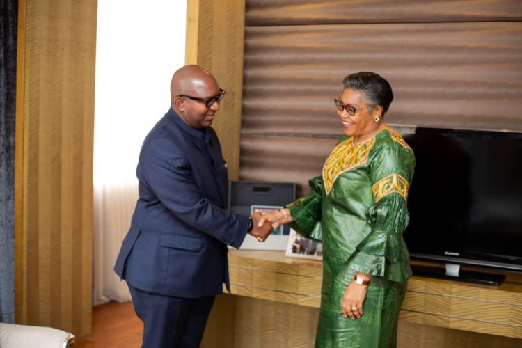 RDC | Sama Lukonde a échangé avec Judith Tuluka SUMINWA ce jeudi !
