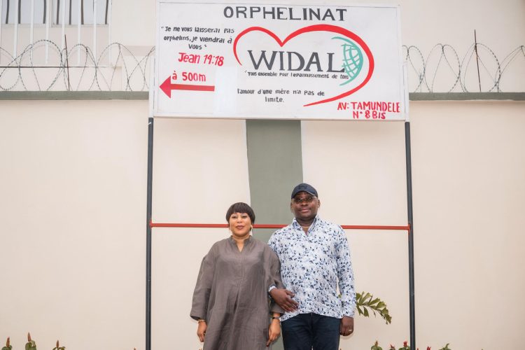 Kinshasa | Le couple Loando inaugure le premier orphelinat de la fondation WIDAL situé dans la commune de la Nsele !