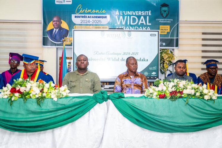 Éducation | Me Guy Loando Mboyo lance l’Année Académique 2024-2025 à l’Université Widal de MBANDAKA !