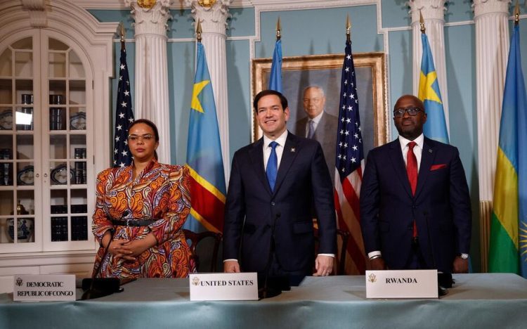 Depuis la Maison Blanche, Trump salue un tournant historique : RDC et Rwanda signent un accord de paix !